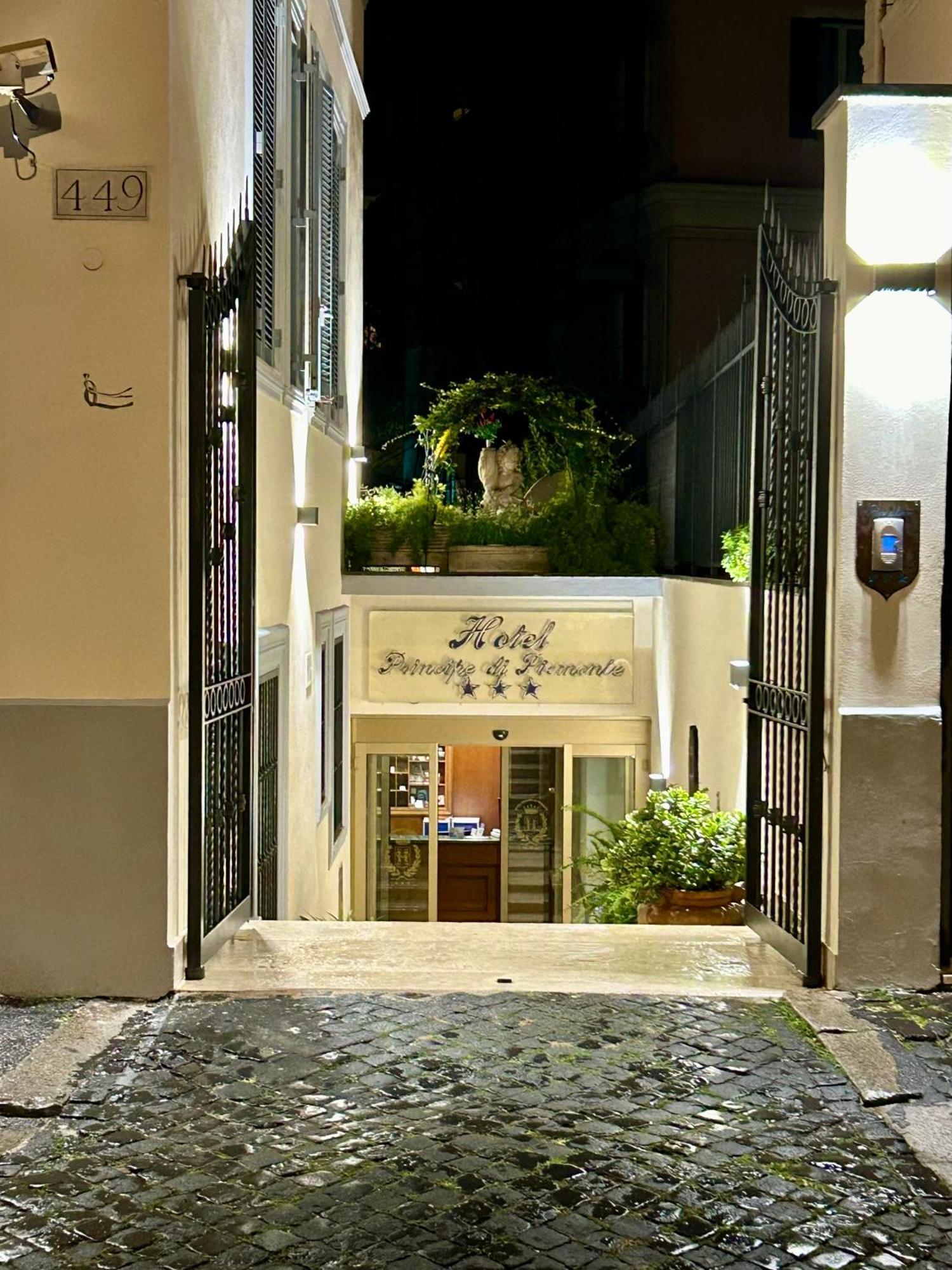 Hotel Principe Di Piemonte روما المظهر الخارجي الصورة